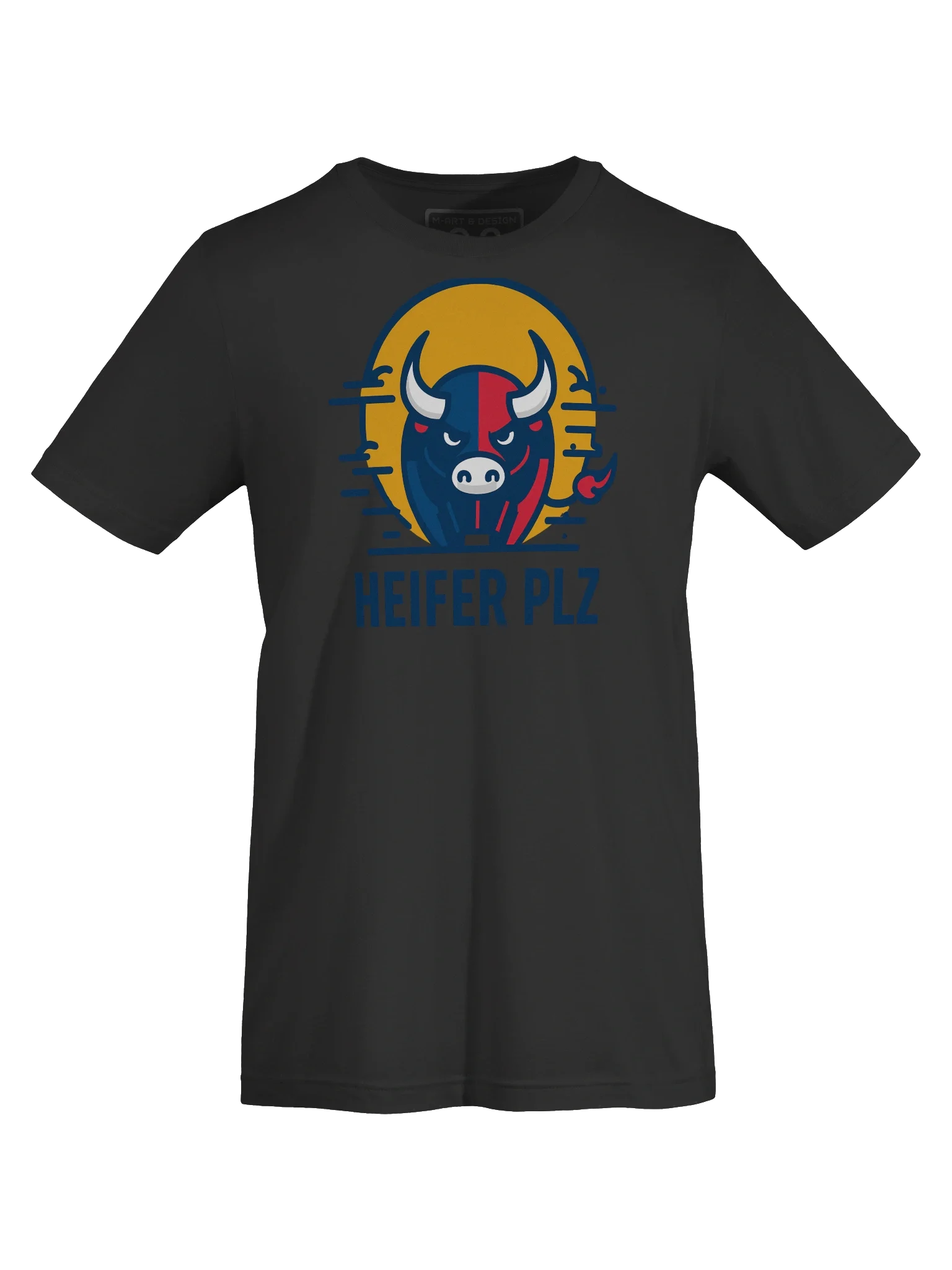 HEIFER PLZ Power Tee – Unleash the Bull, Own the Flame product image (7)