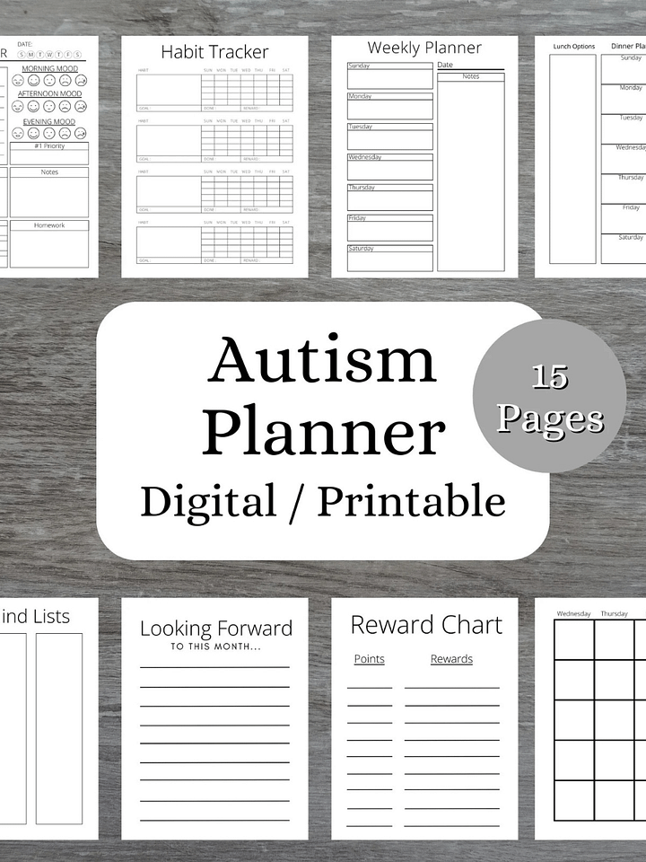 Autism Planner PDF product image (1)