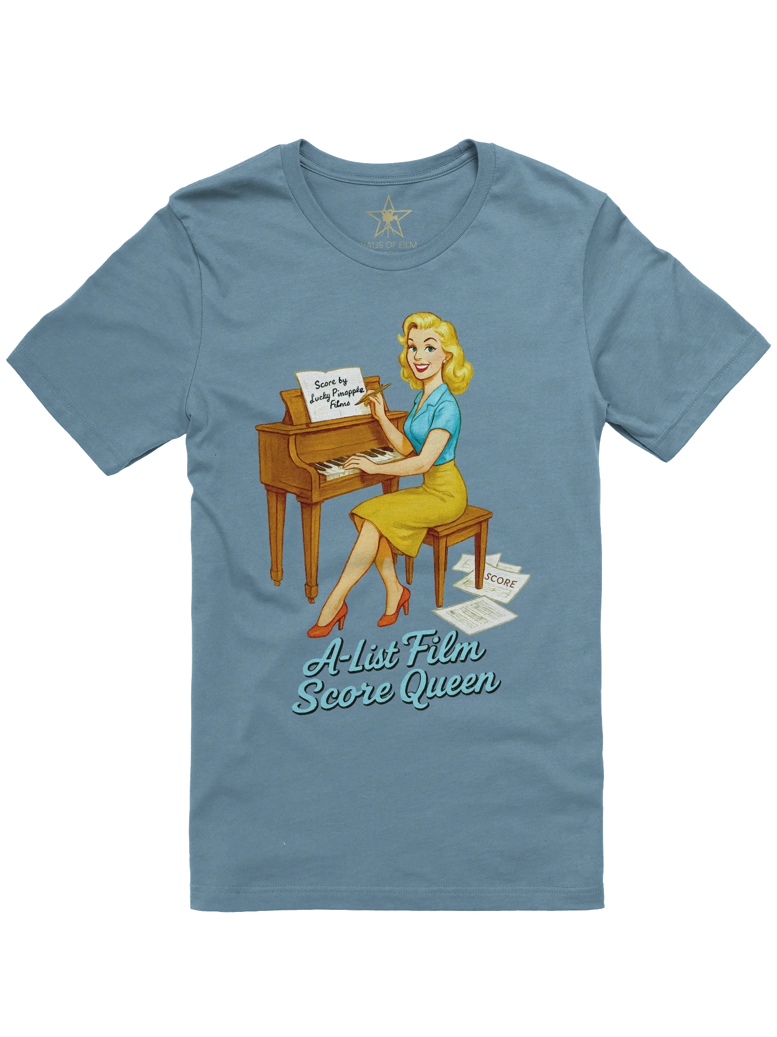 Film Score Composer Pin-up Girl 1940's Retro Concert Tee Fit Unisex T-Shirt product image (37)