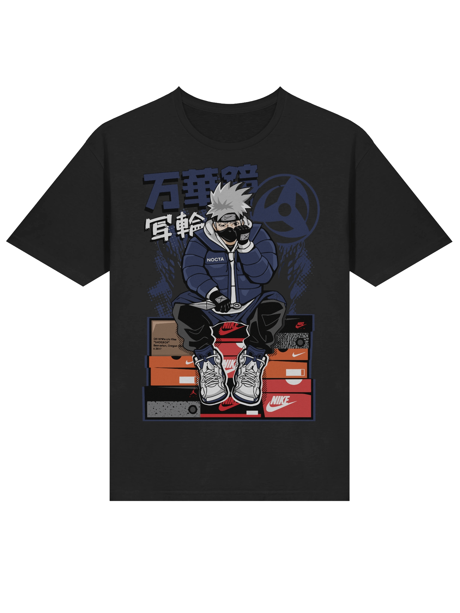 Naruto – Kakashi Hatake – Streetwear Sneaker Stack – Gildan Softstyle T-Shirt product image (2)