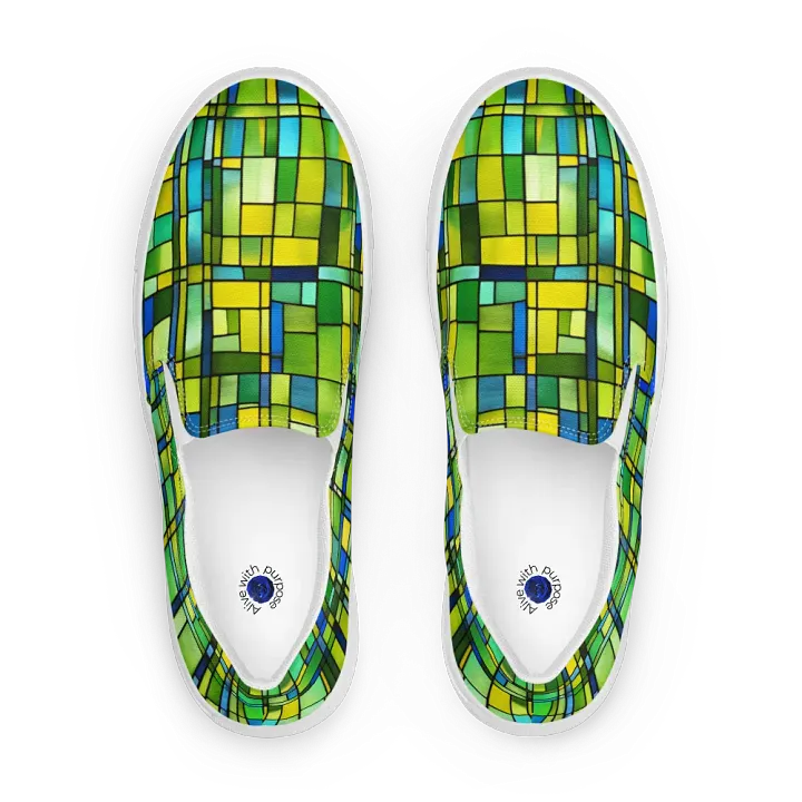 Mosaic Meadow Mens Slip-Ons product image (2)
