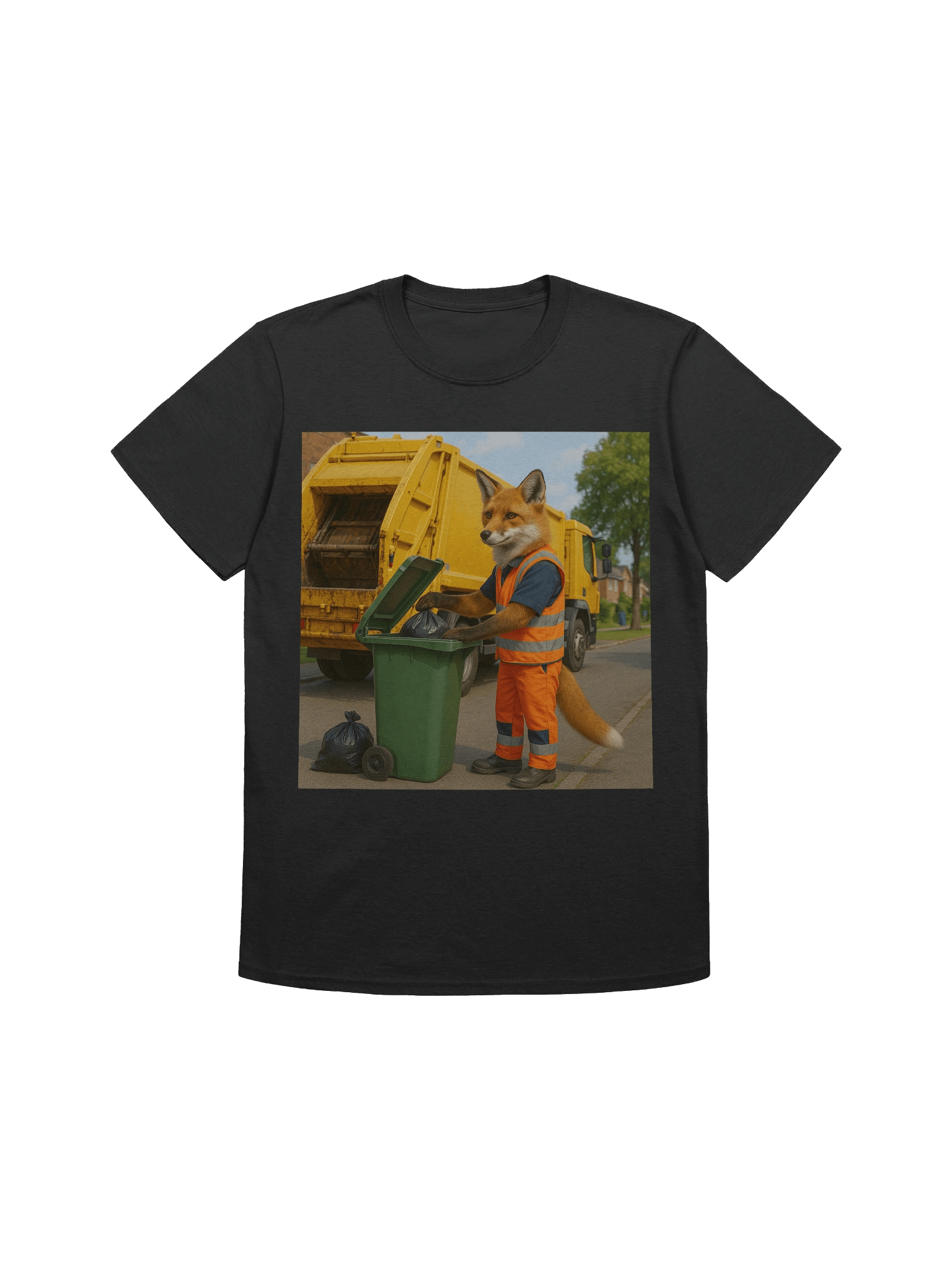 Fox Refuse Worker Unisex T-Shirt product image (4)
