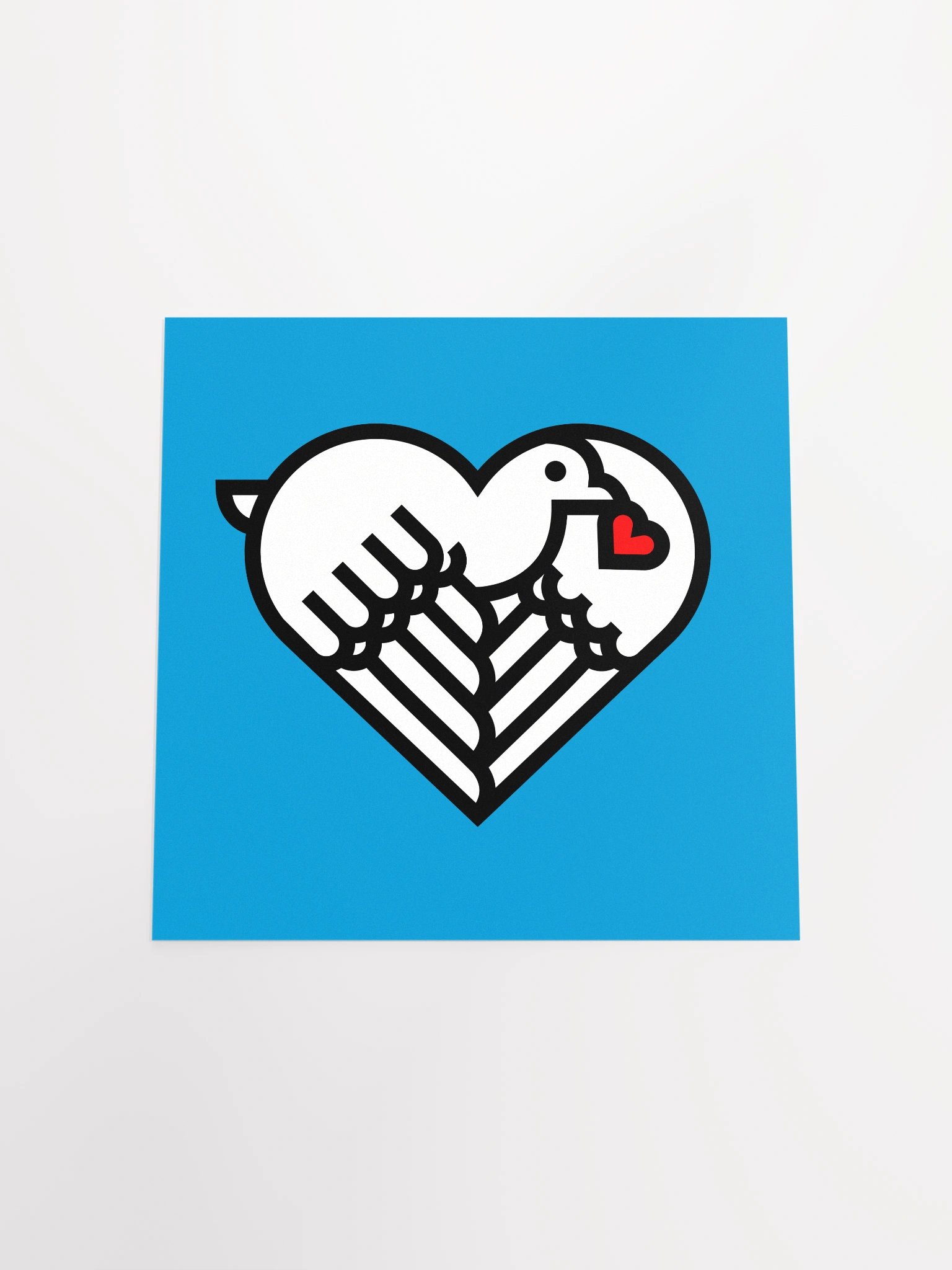 Peace and love art print product image (18)