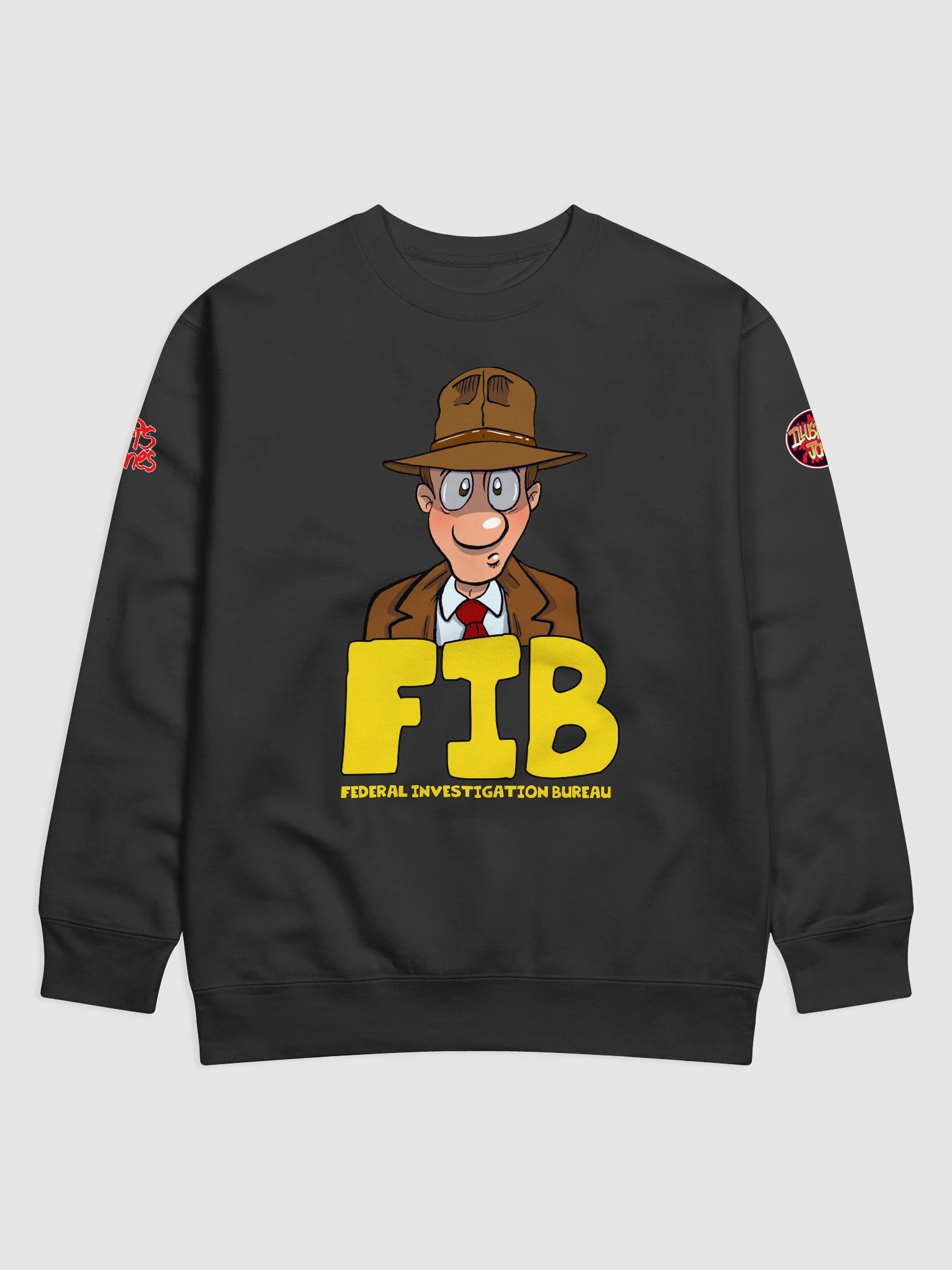 FIB FEDERAL INVESTIGATION BUREAU deluxe sweatshirt product image (2)
