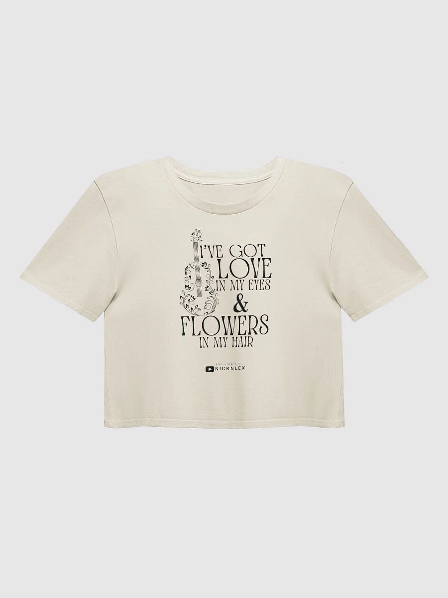 Flower Power Kinda Girl - Premium Crop Top product image (1)