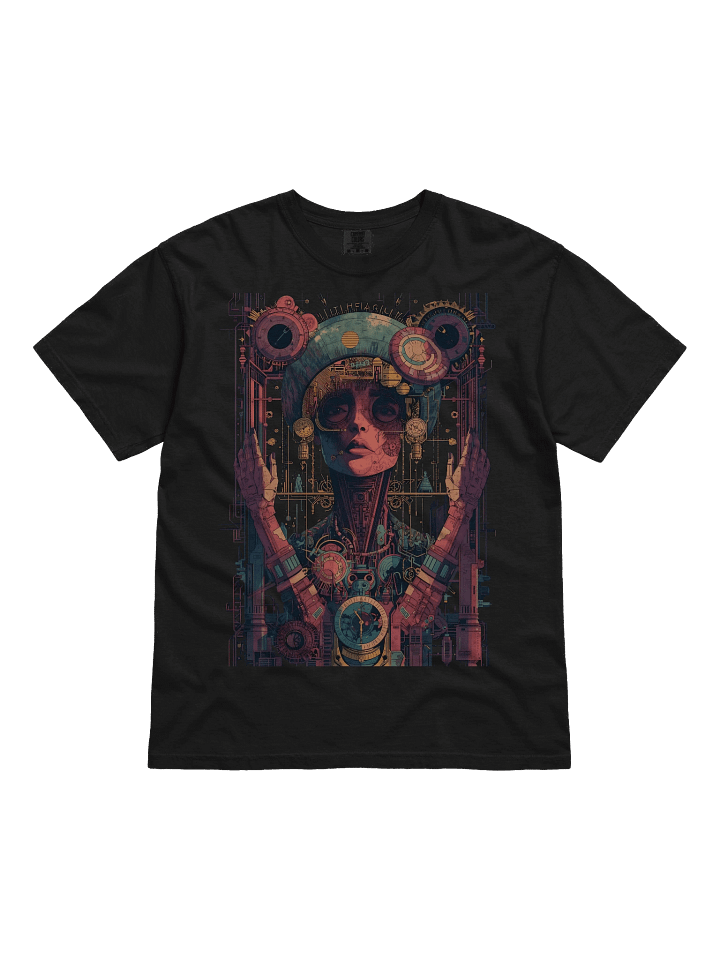 Bohemian Cyborg Girl Heavyweight T-Shirt product image (1)