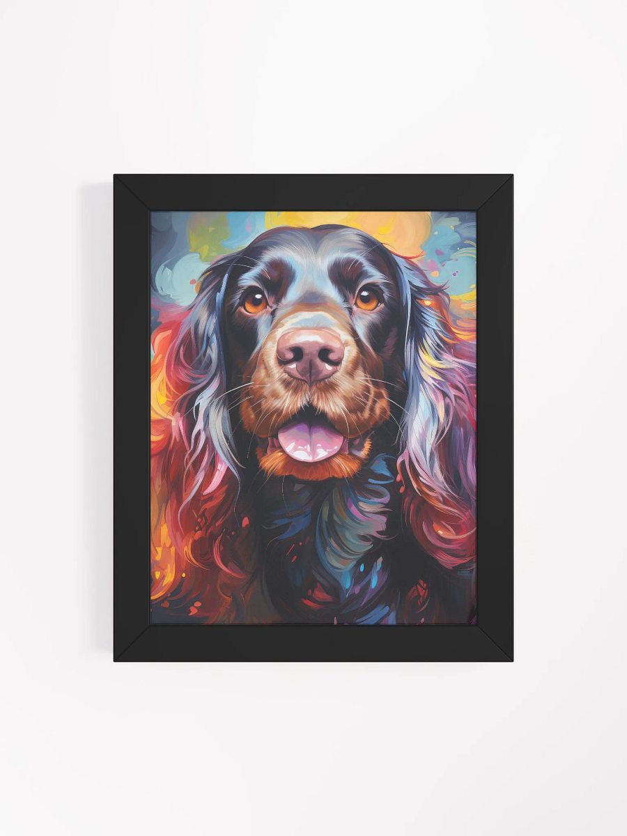 American Cocker Spaniel Neon Oil Painting Style Wall Art product image (73)