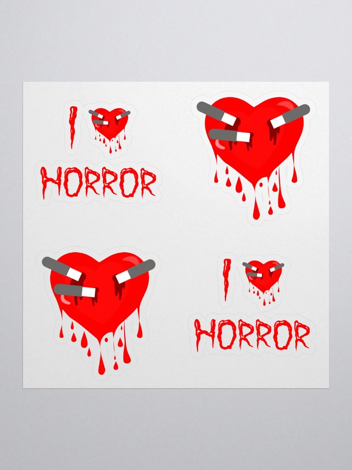 Horror Nerd Stickers product image (1)