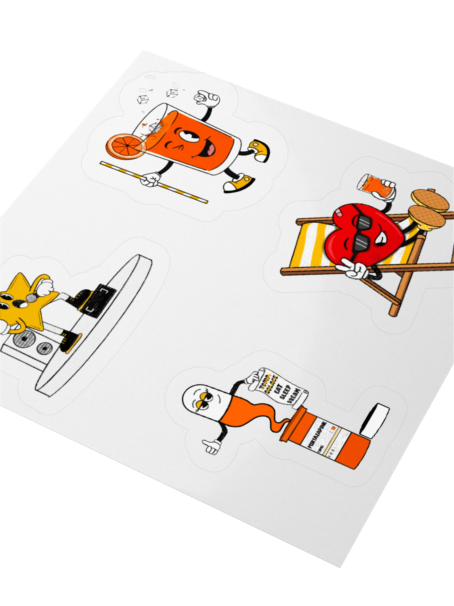 Ego Death Character Stickers product image (7)