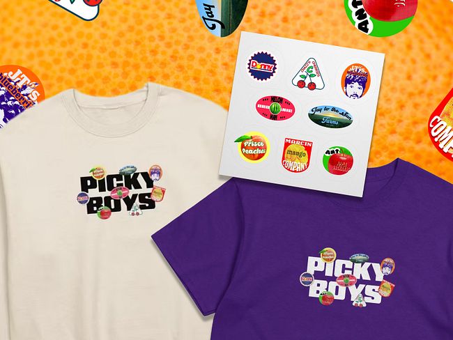 Fruit Stickers Collection