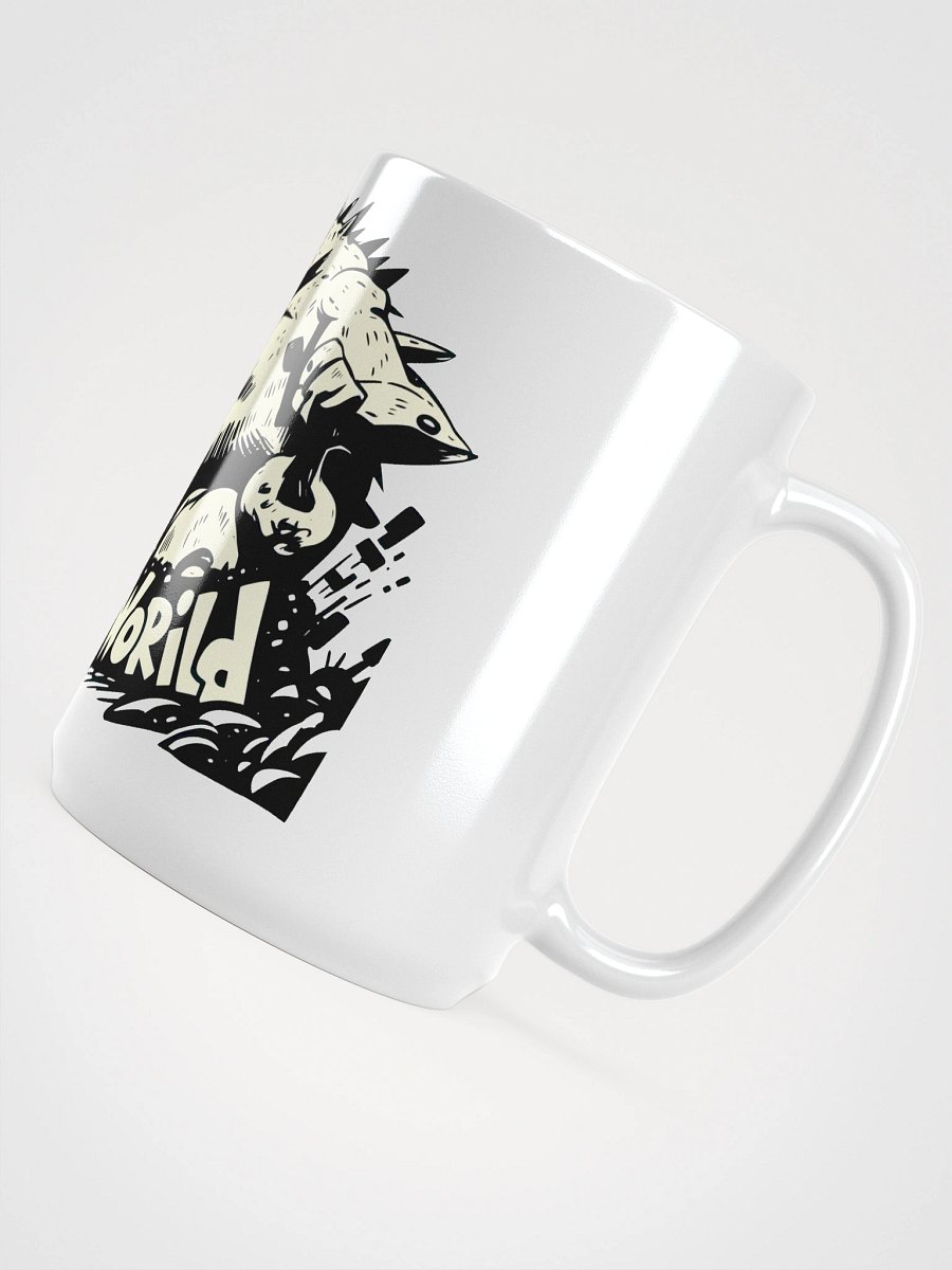 Monochrome Monster: Spin the World Glossy Mug product image (4)