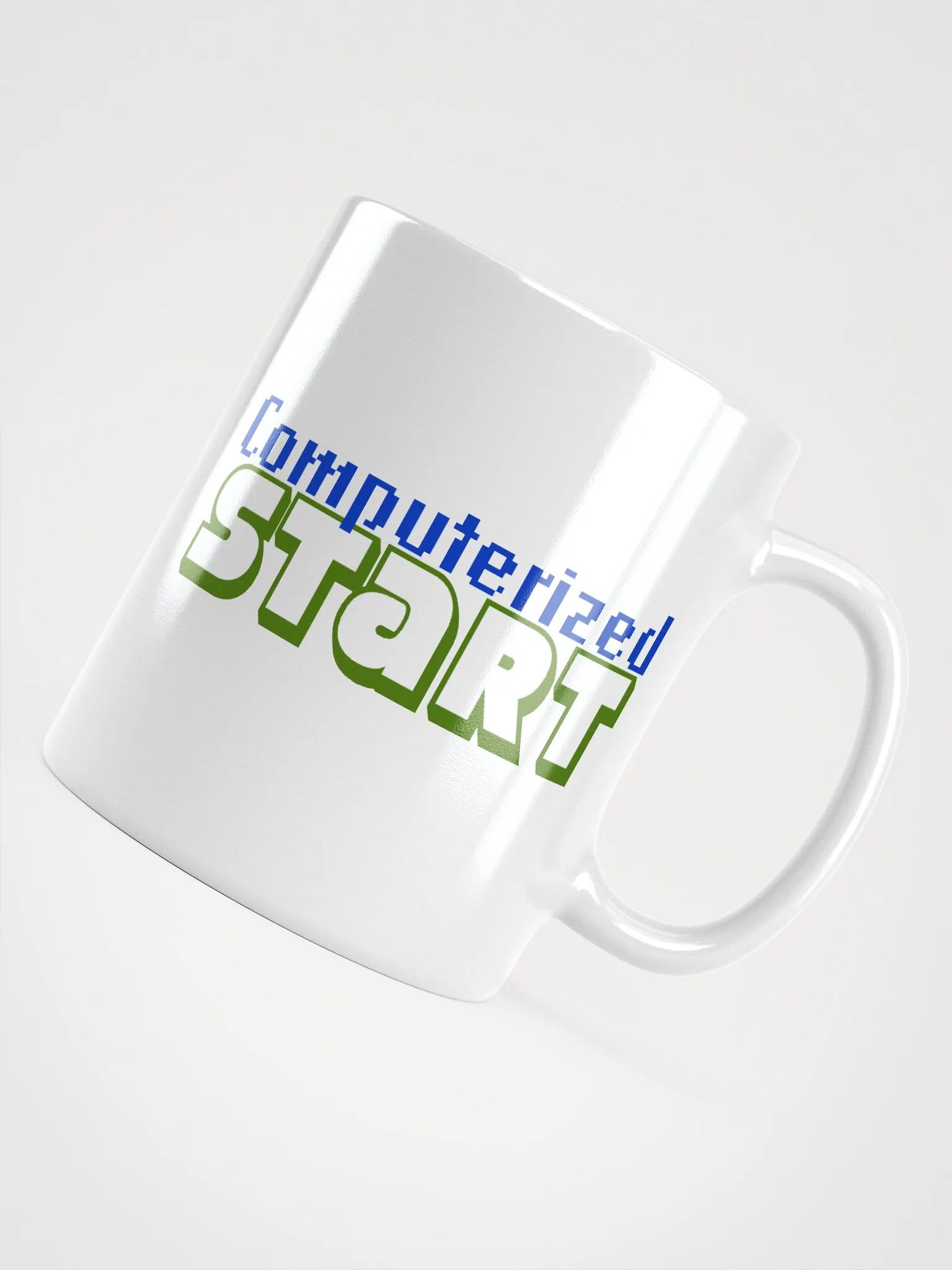 Computerized Start™ White Glossy Mug product image (12)