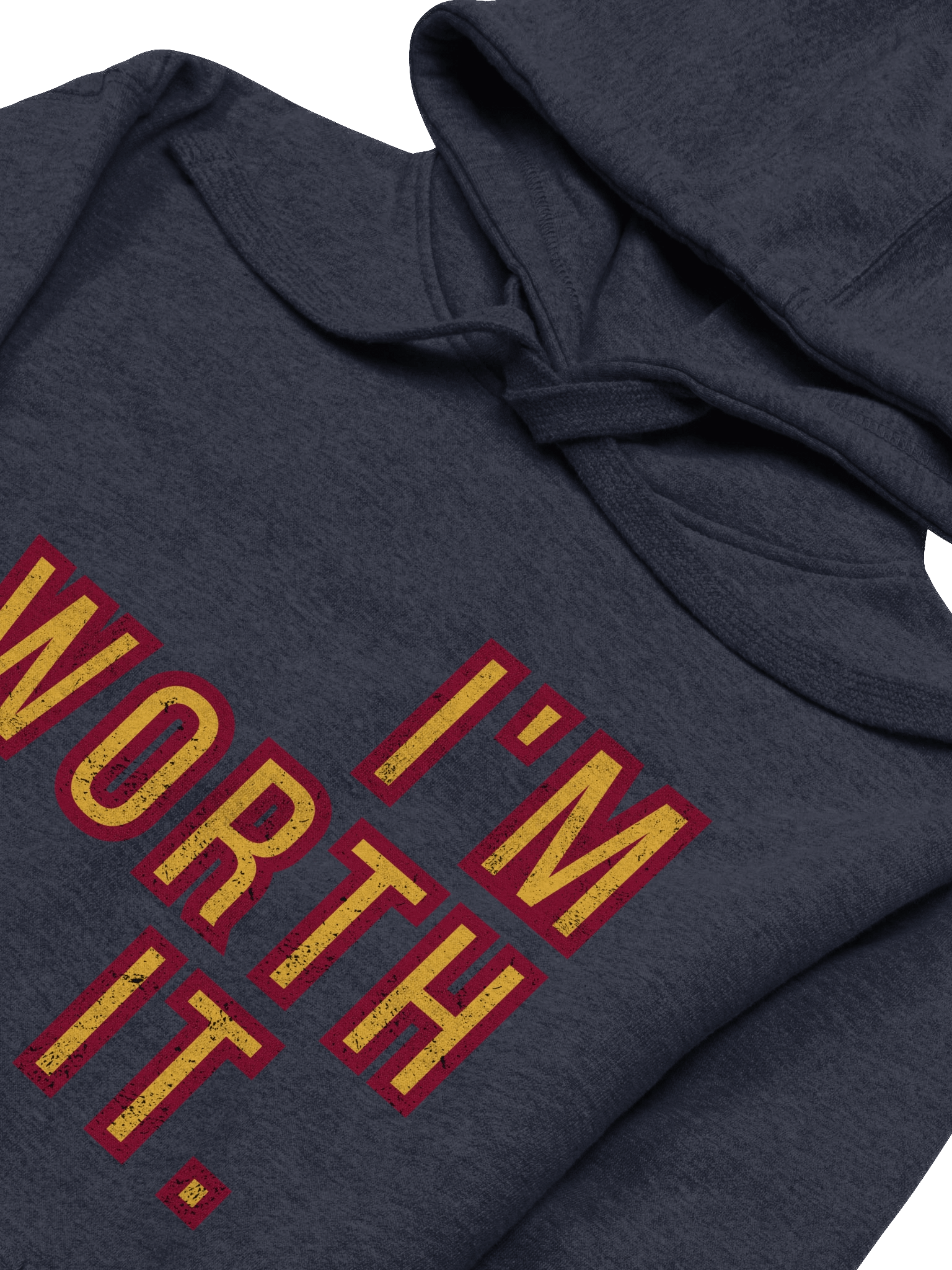 I'm Worth It Fleece Sweatshirt & Hoodie - Unisex Pullover Sweater for Fall & Winter Comfort product image (19)