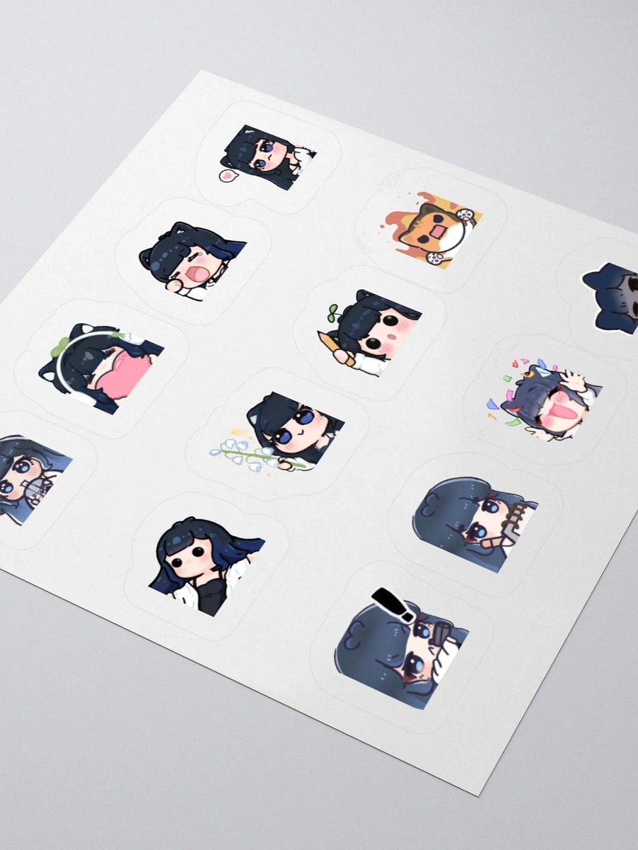 alley emotes sticker sheet product image (3)