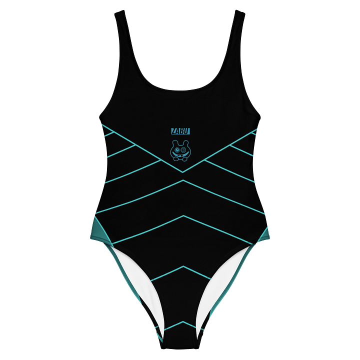 ZABU Smiles Blue and Black One-Piece Swimsuit product image (2)