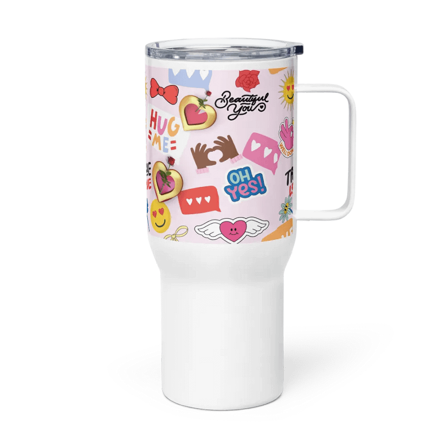 Love & Positivity Travel Mug product image (3)