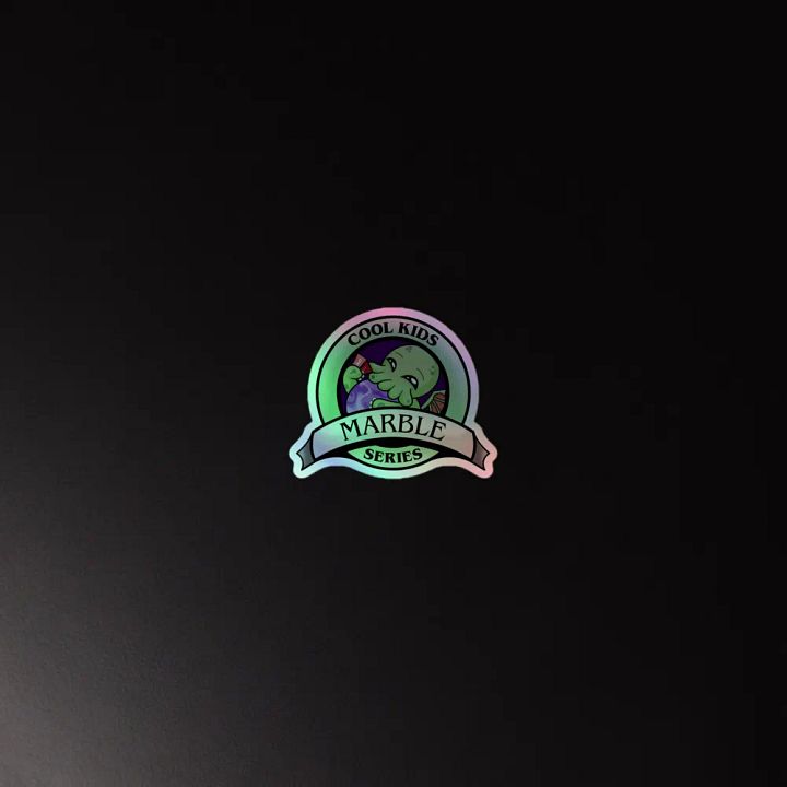 Cool Kids Marble Series Holographic Sticker product image (4)