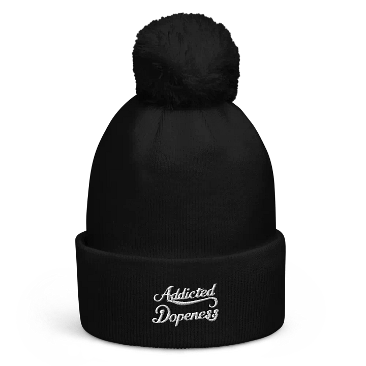 Addicted Dopeness Pom-Pom Beanie product image (1)