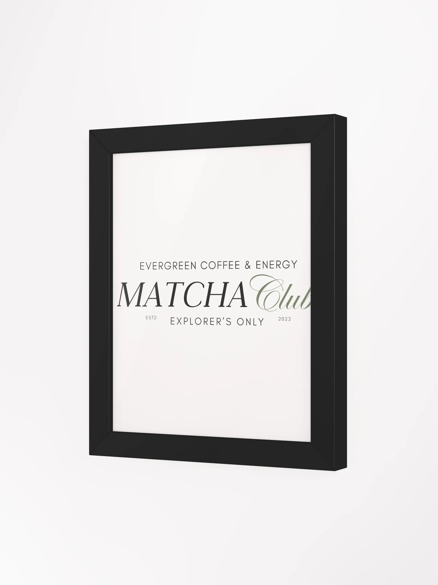 Matcha Club Poster | Sip Society product image (3)