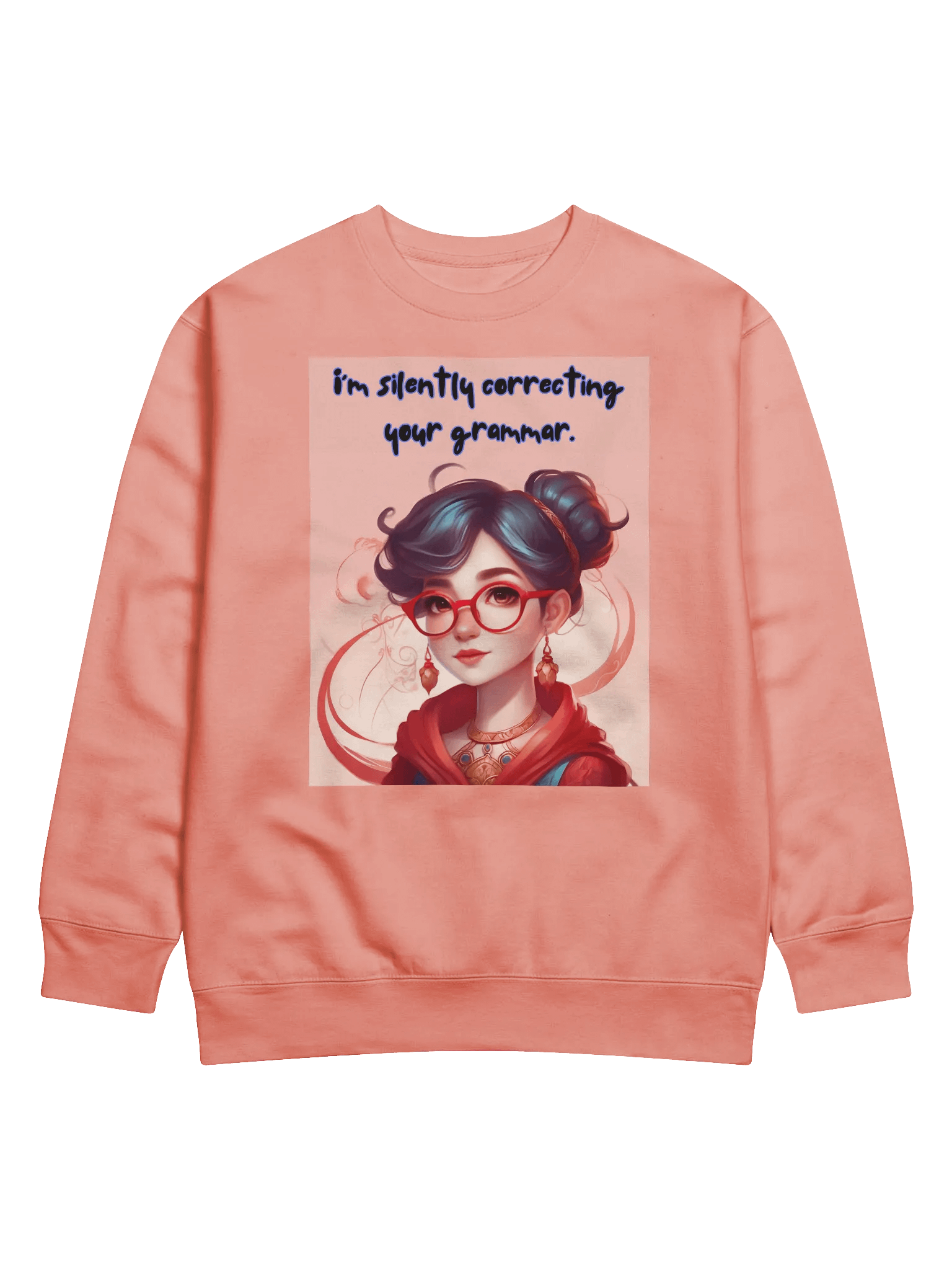Silently Correcting Your Grammar Sweatshirt product image (4)