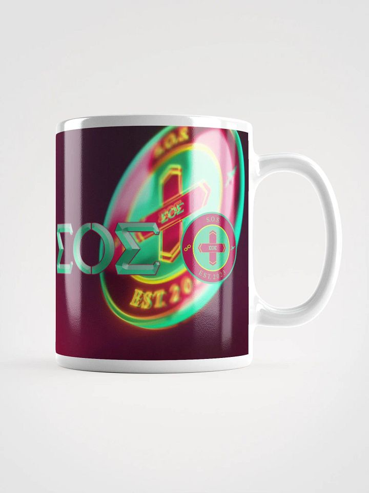 S.O.S. White Glossy Mug by Mugz product image (2)