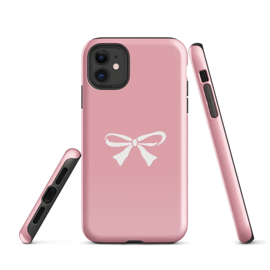 Light Summer Pink iPhone Tough Case product image (1)