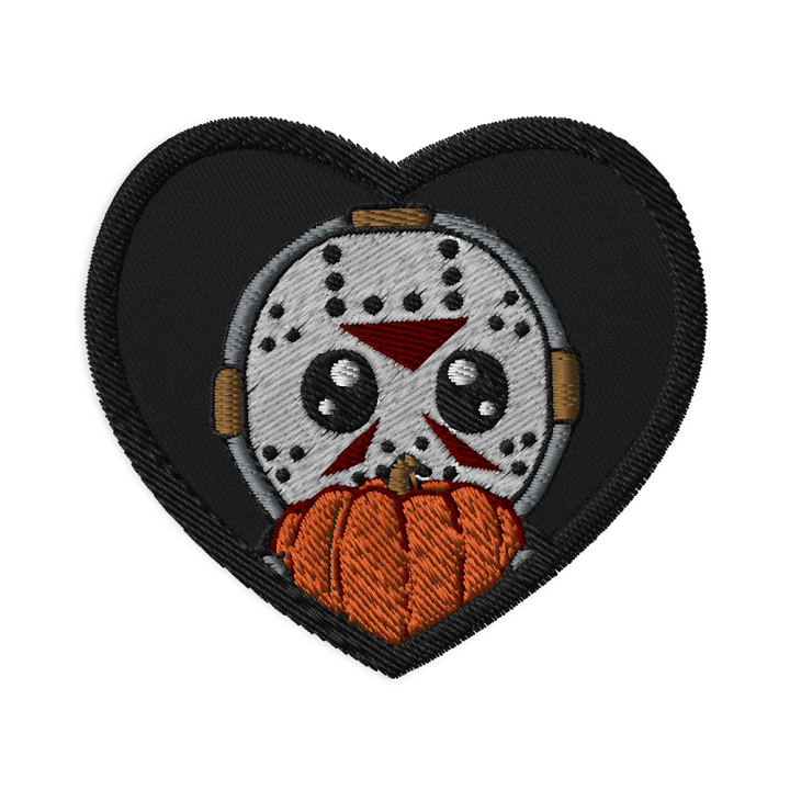 Pumpkin Horror Embroidered Patch product image (1)