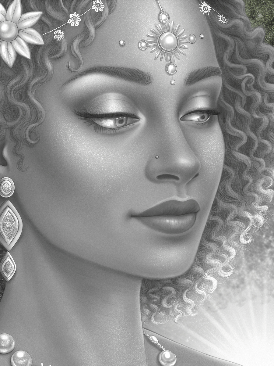 Grace and Strength The Beauty of African Women in Art -Devine Healer Goddess product image (6)
