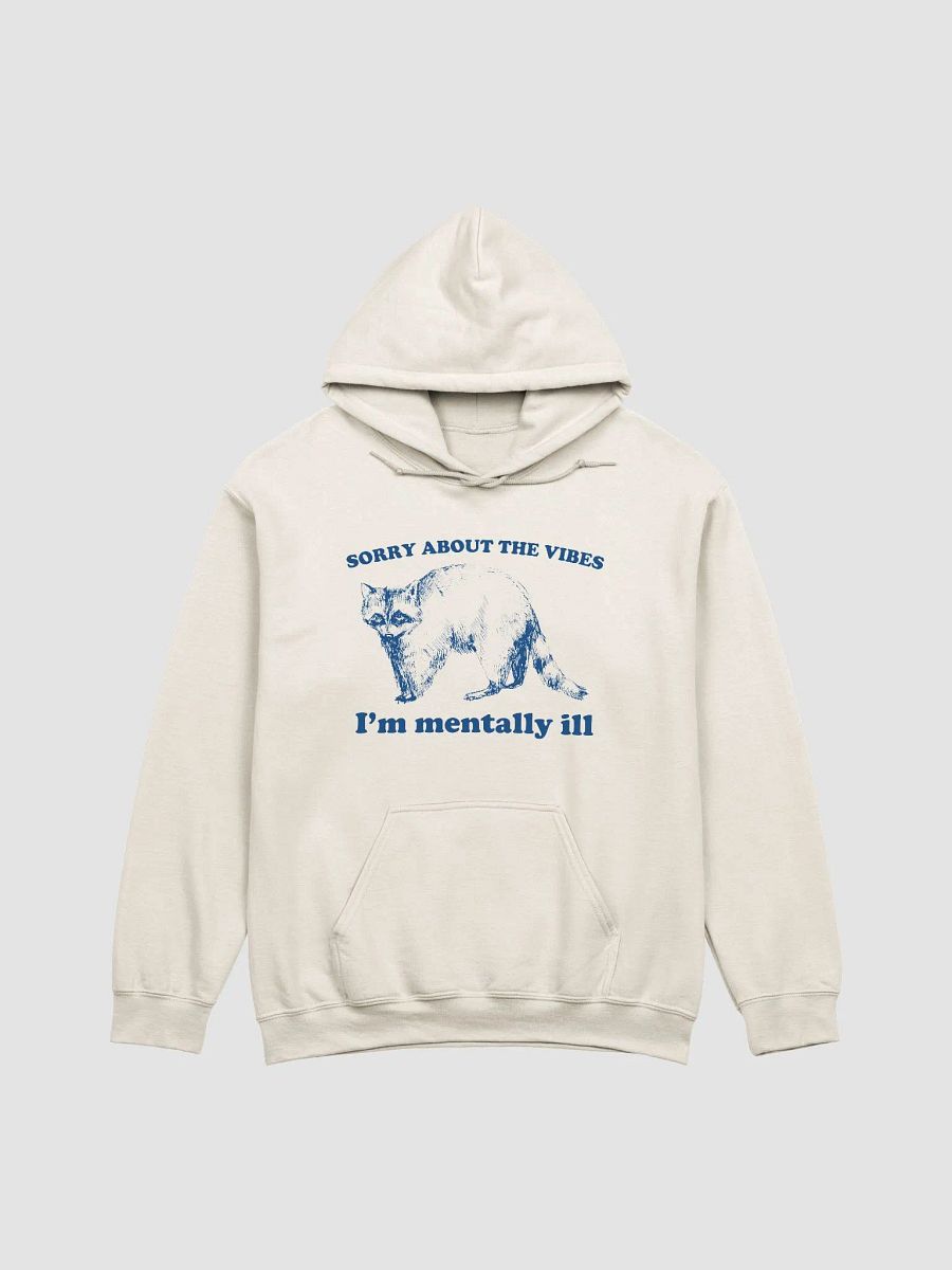 Sorry about the vibes Hoodie product image (1)