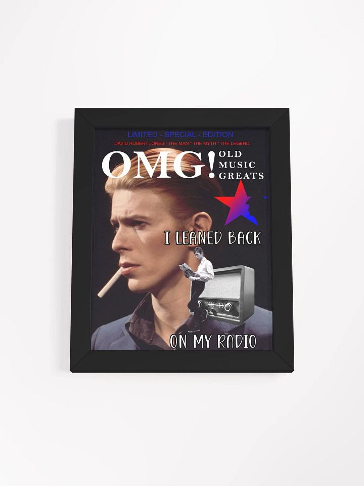 OMG Framed Magazine Cover product image (1)