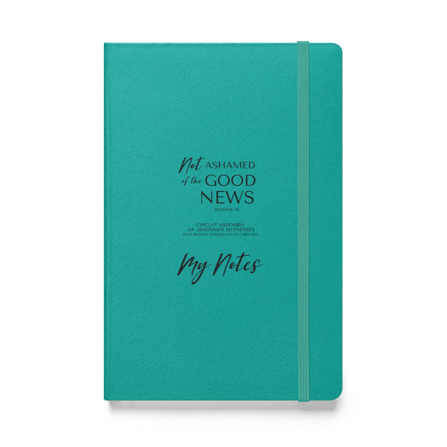 'Not Ashamed of the Good News' Hardcover Notebook product image (41)