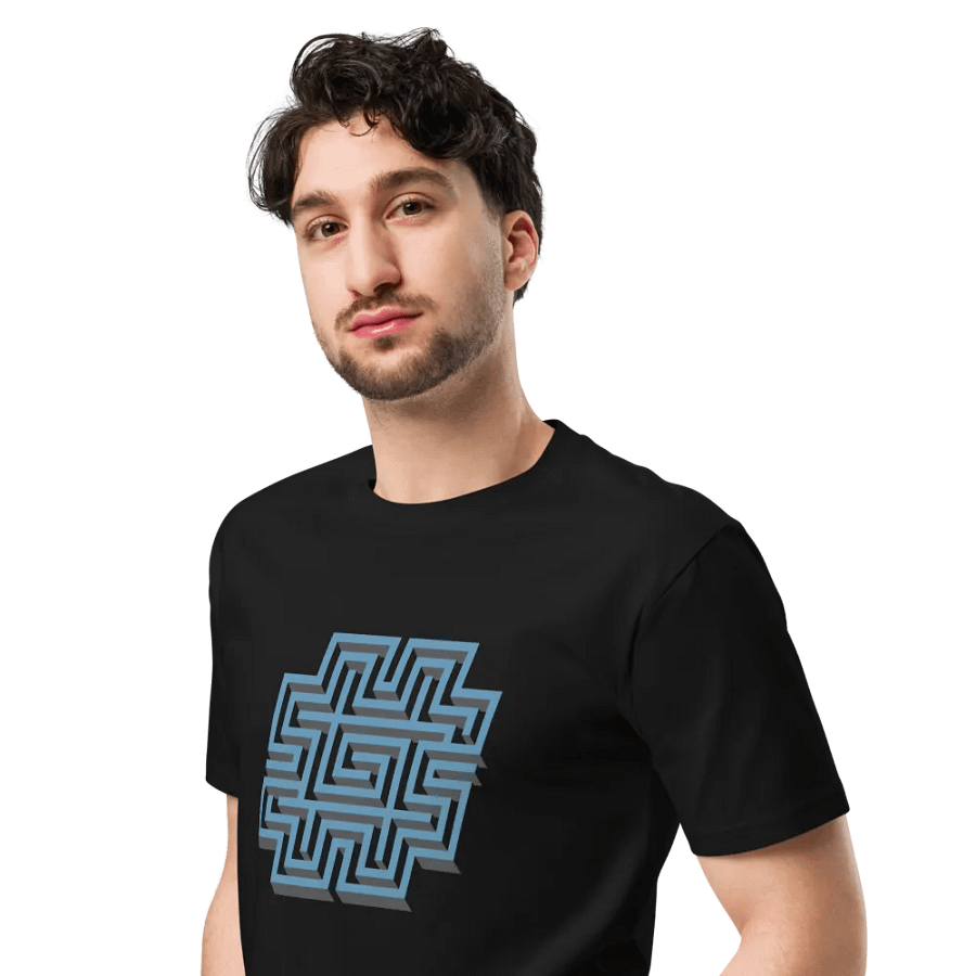 Hashtag Maze Premium T-Shirt product image (4)