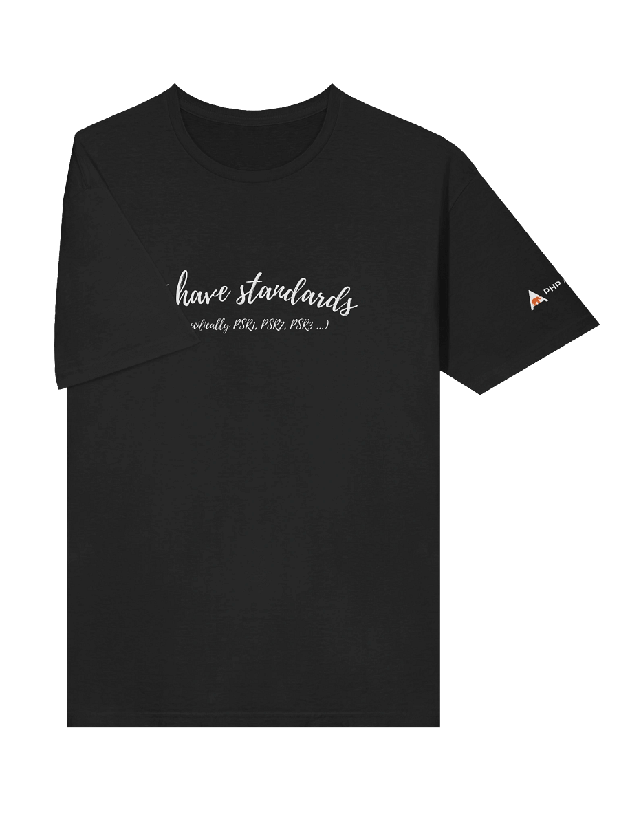 PSR Standards Unisex T-Shirt (Dark Mode) product image (36)