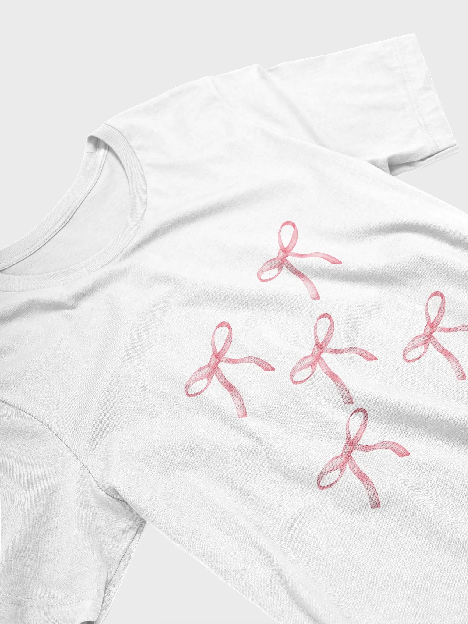 Pink – Bow Tee with Sweet Style product image (3)