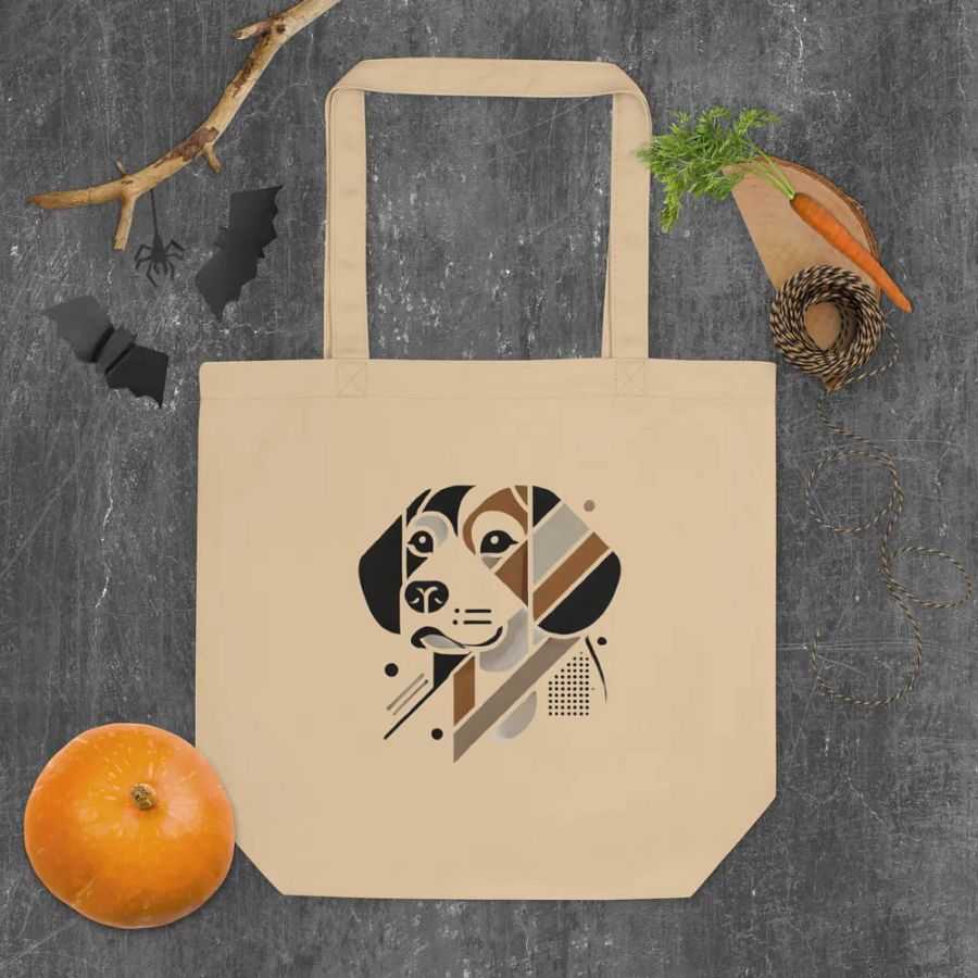 Abstract Beagle Art Tote Bag product image (5)