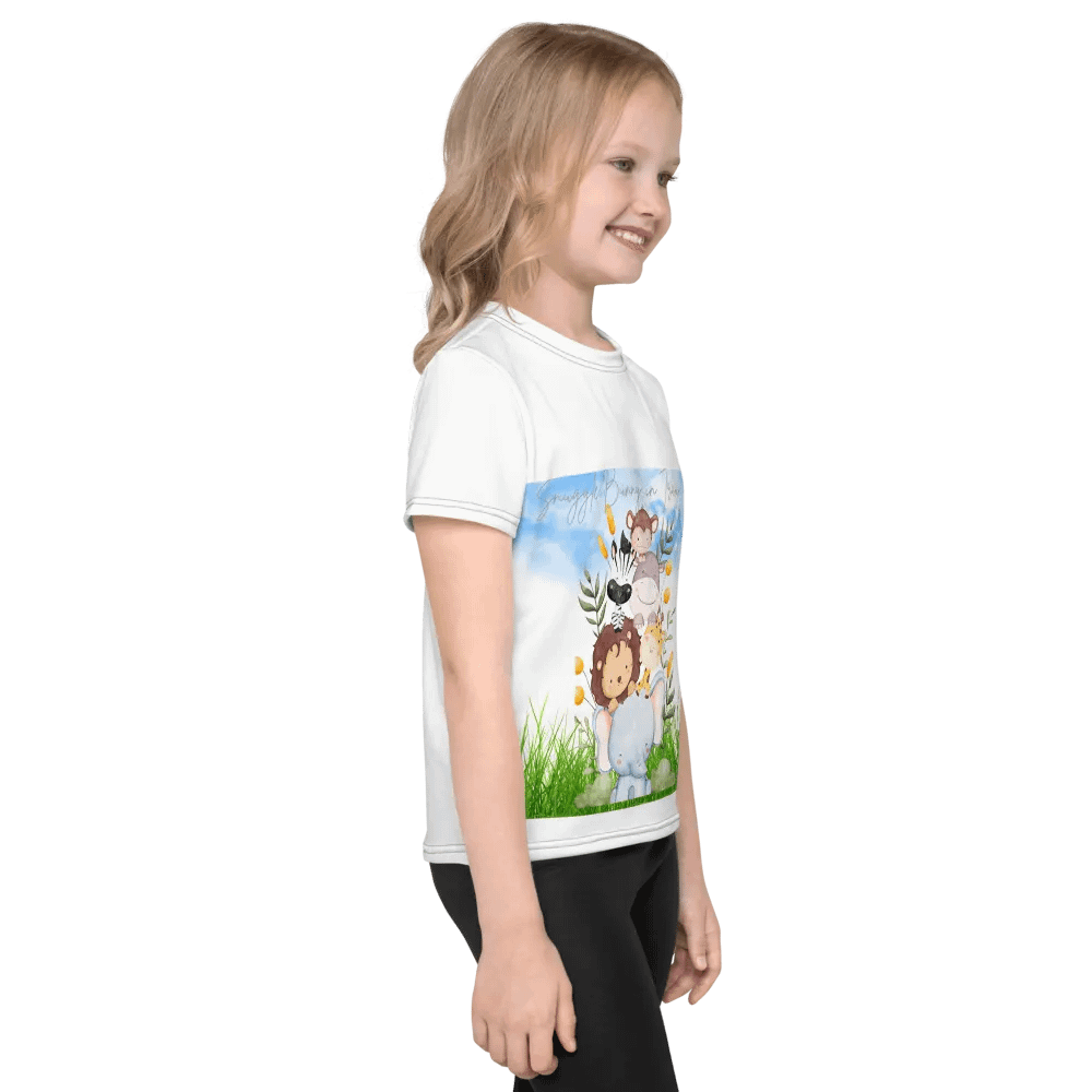 Snuggle Bunny in Training All-Over Print Kids T-Shirt product image (4)