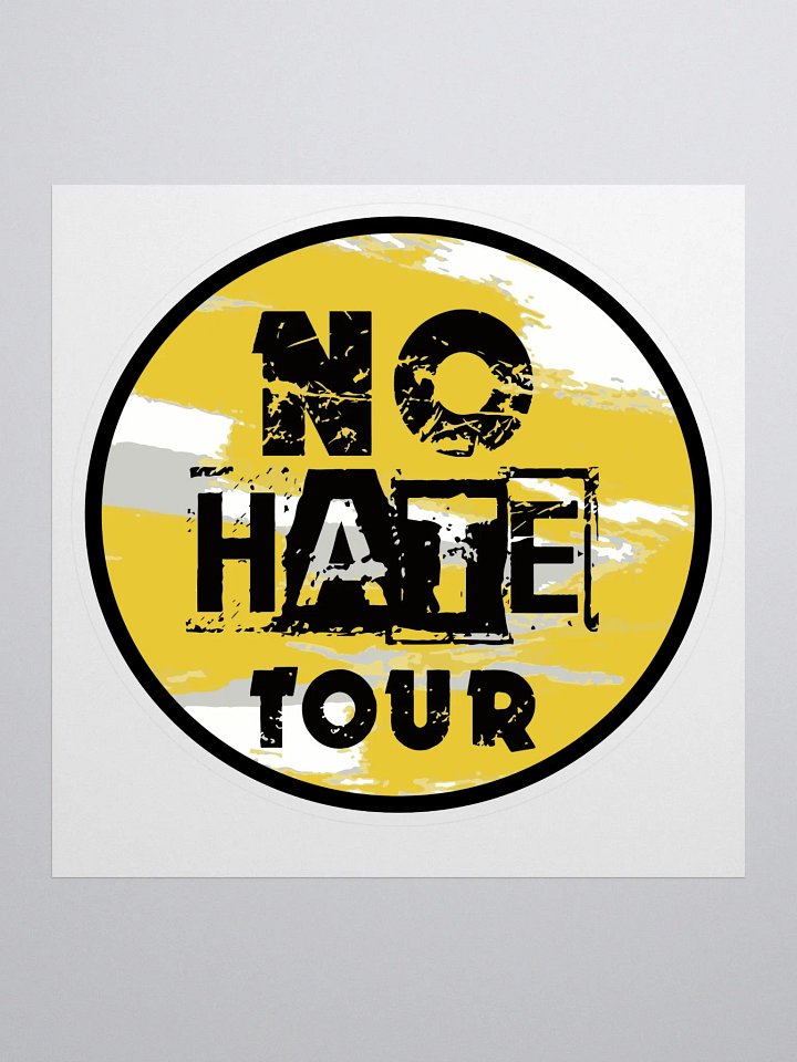 No Hate Tour Sticker product image (1)