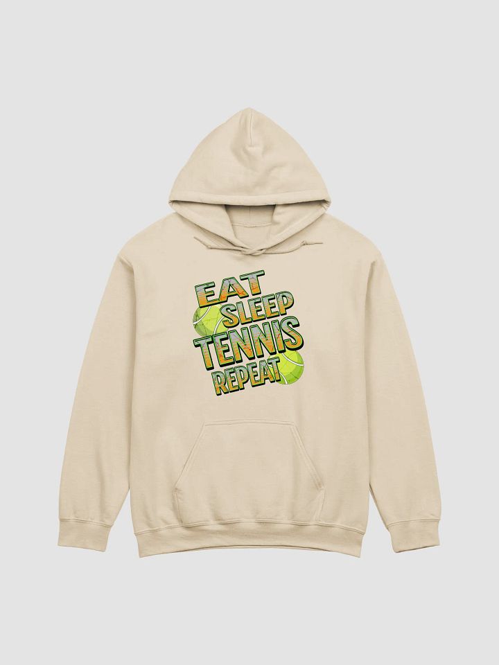 Eat Sleep Tennis Repeat Angle Riot Classic Hoodie product image (13)
