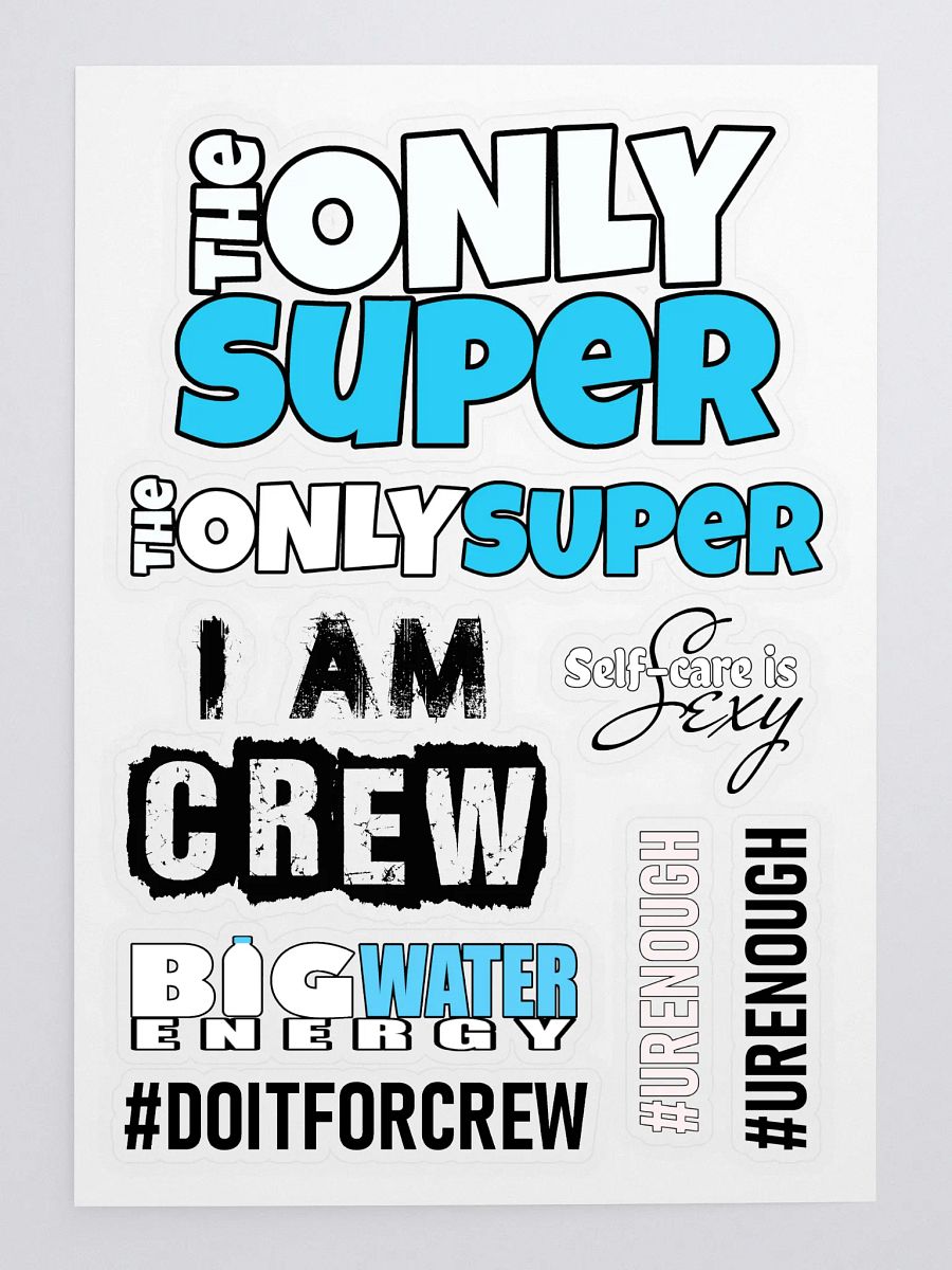 TheOnlySuper - Sticker Sheet product image (3)