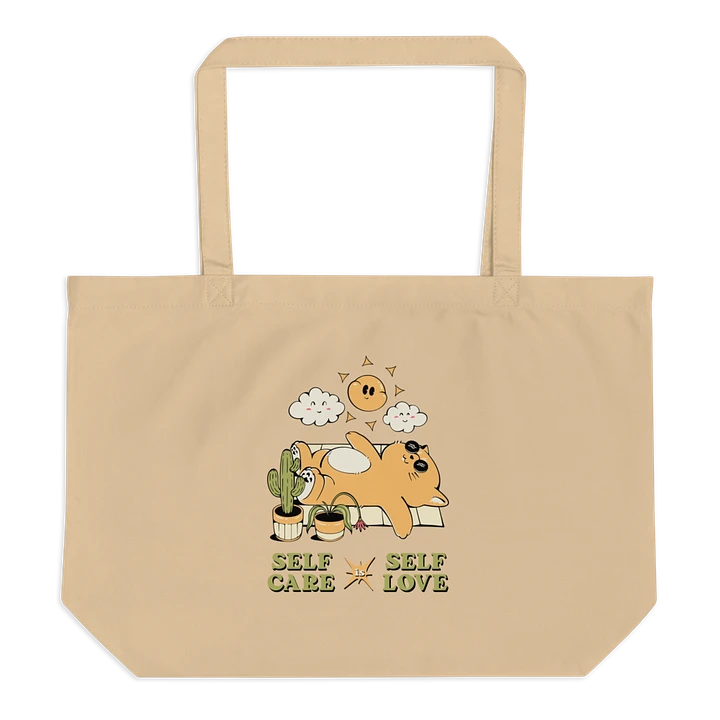 Self Care is Self Love Comfy Tote Bag! product image (10)