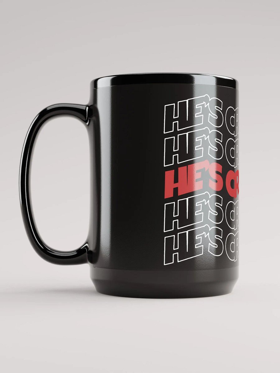 He's cray cray! Mug (red/white) product image (6)