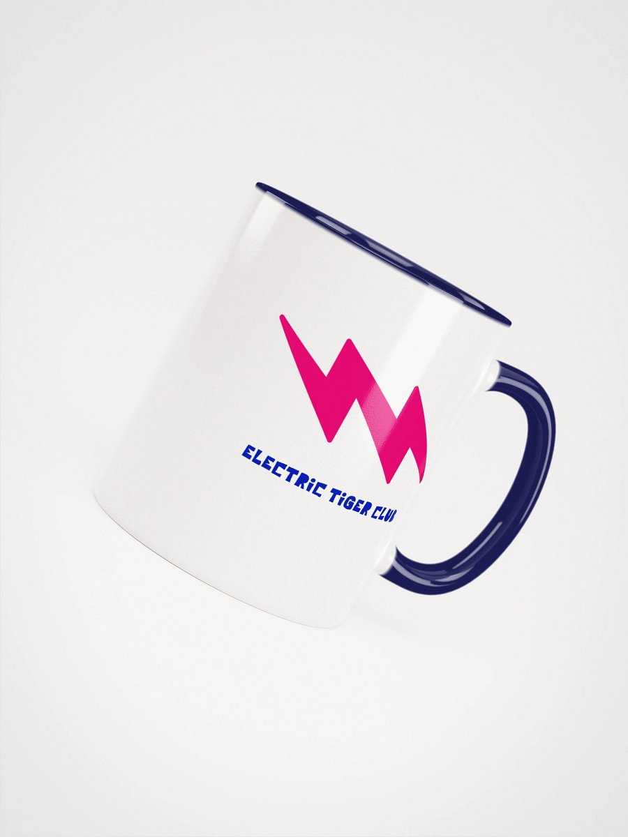Pink Electric Tiger with Pink Lightning Bolt - Ceramic Mug product image (4)