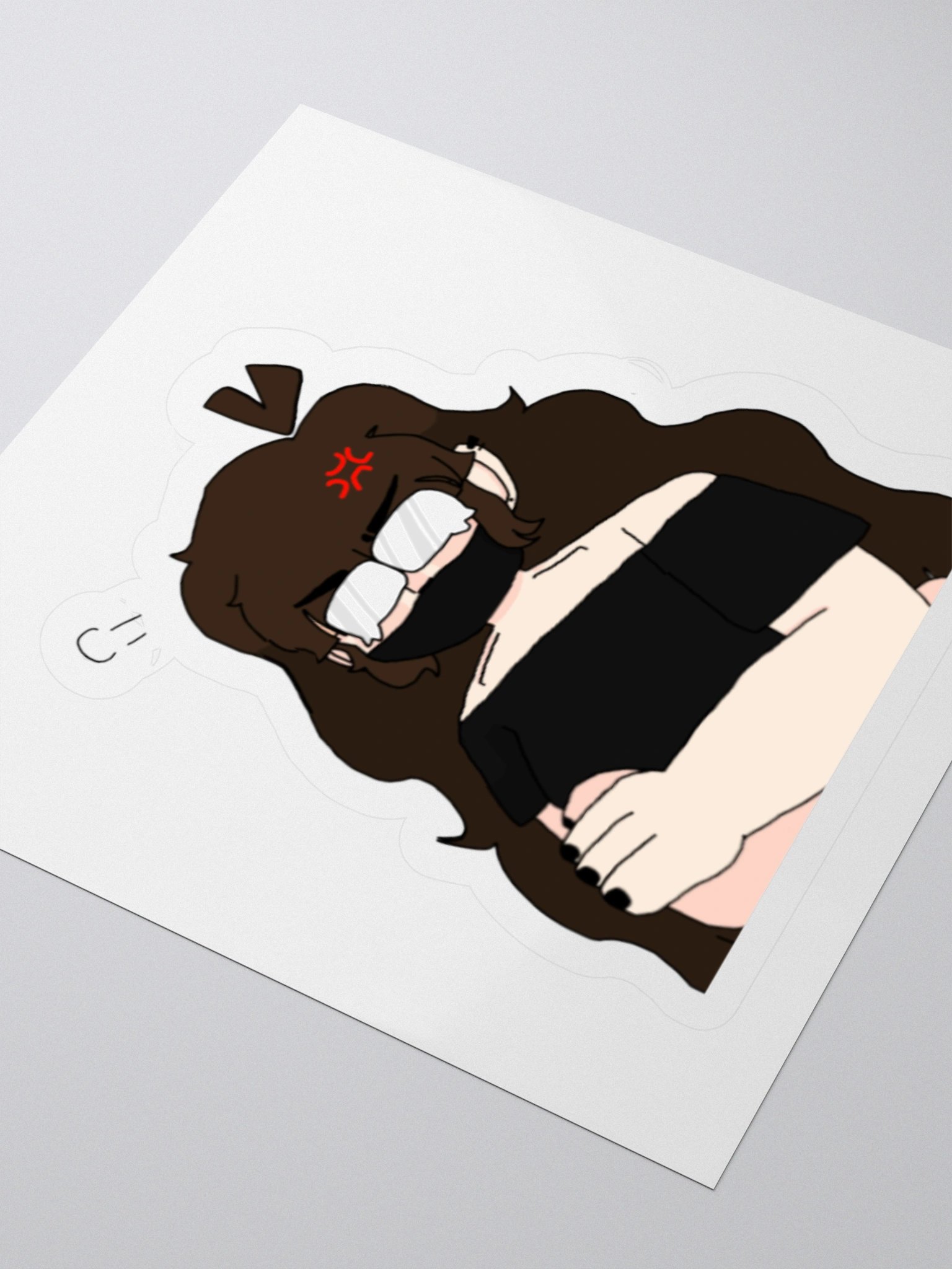 Ray Sticker (Angry) product image (7)