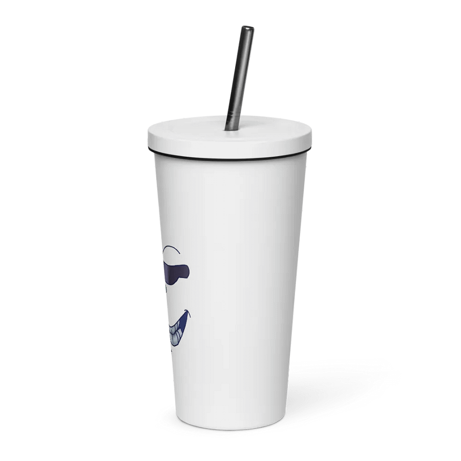 'Cweemy Face V2' - Tumbler With Straw product image (3)