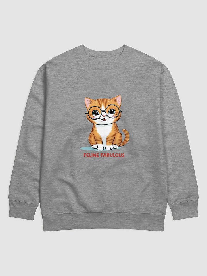 Feline Fabulous Cotton Sweatshirt product image (5)