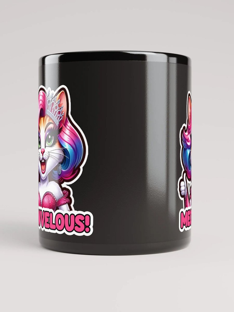 Meowvelous! Black Glossy Mug product image (9)