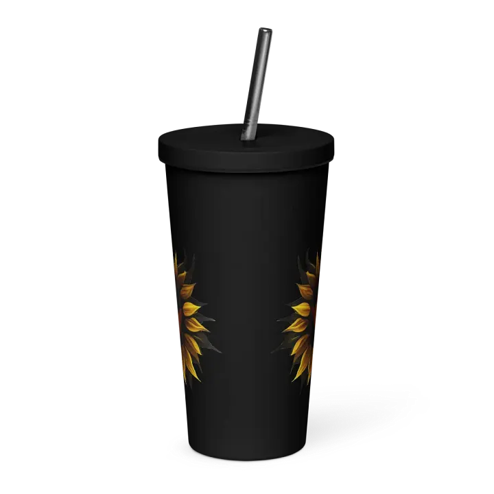ASL Love Sunflower Insulated Tumbler product image (2)
