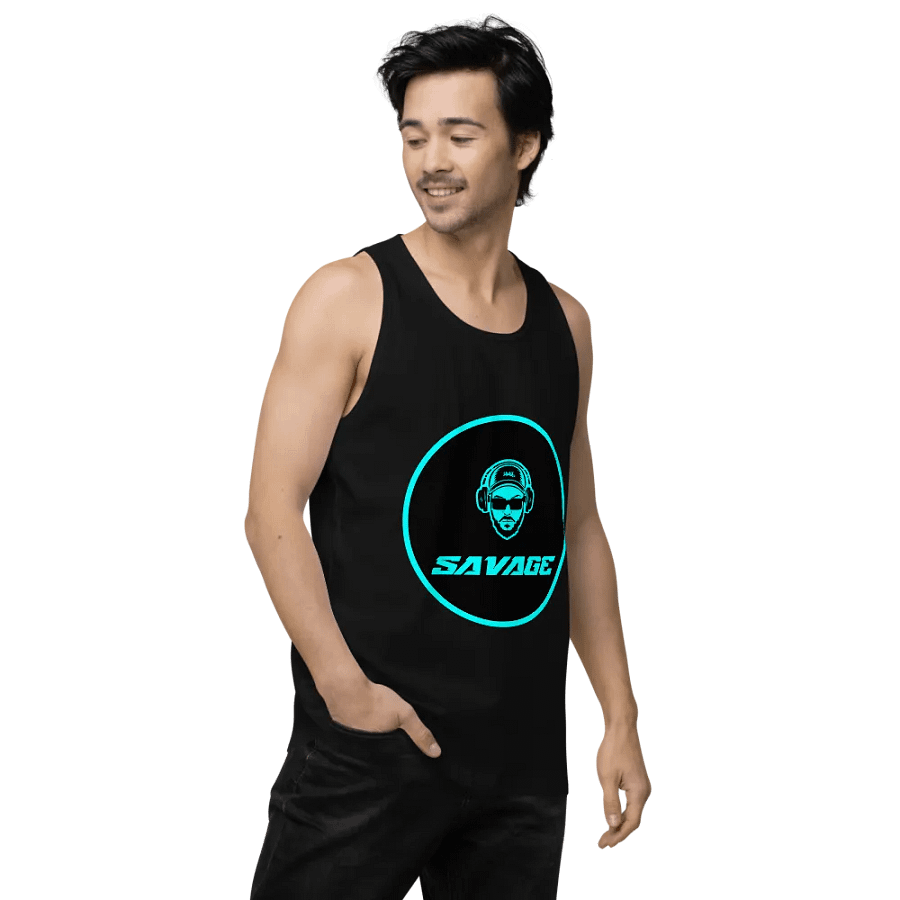 Savage Tank Tee (Black) product image (3)