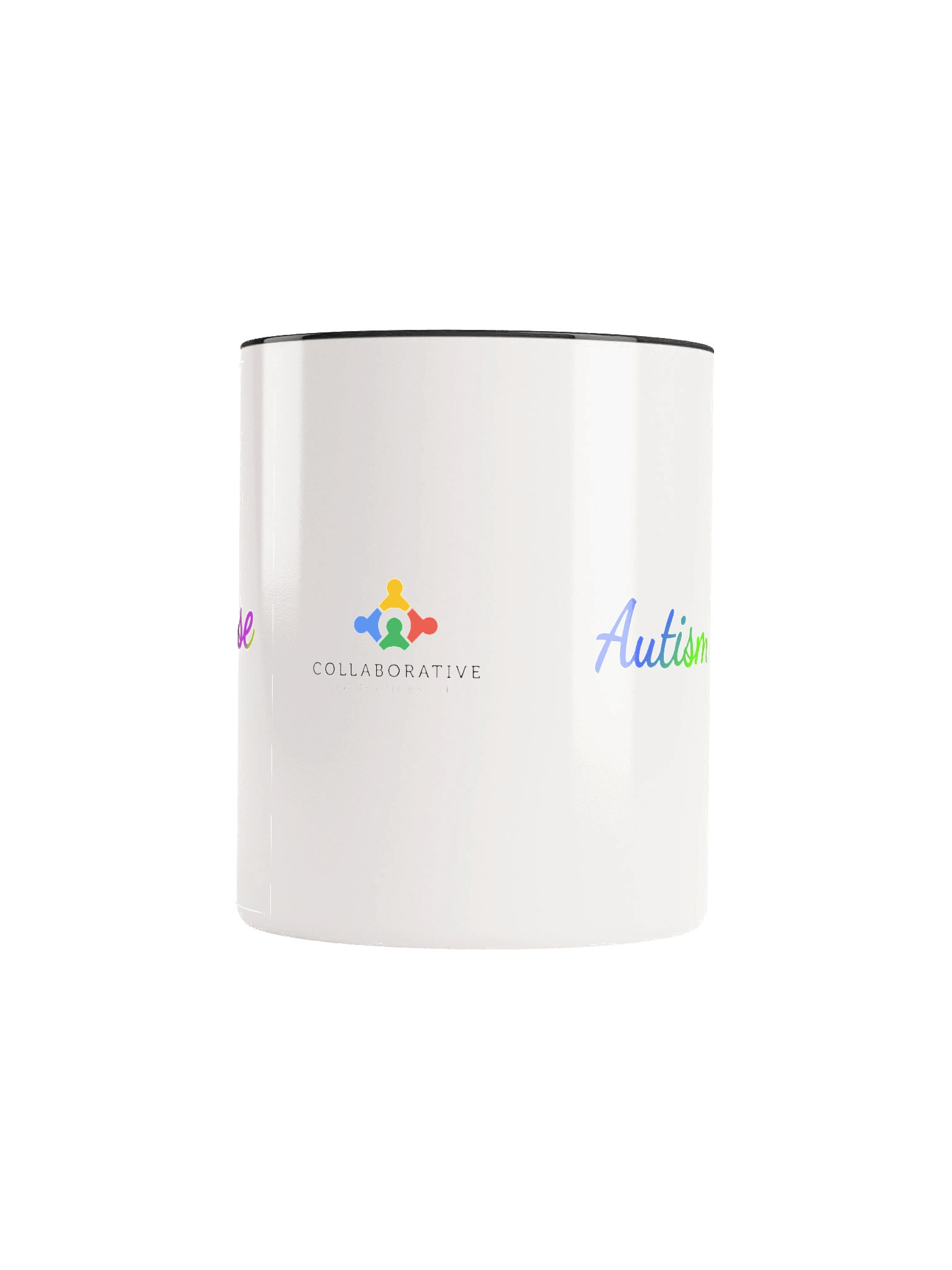 Autism Safe Rainbow Heart Ceramic Mug product image (62)