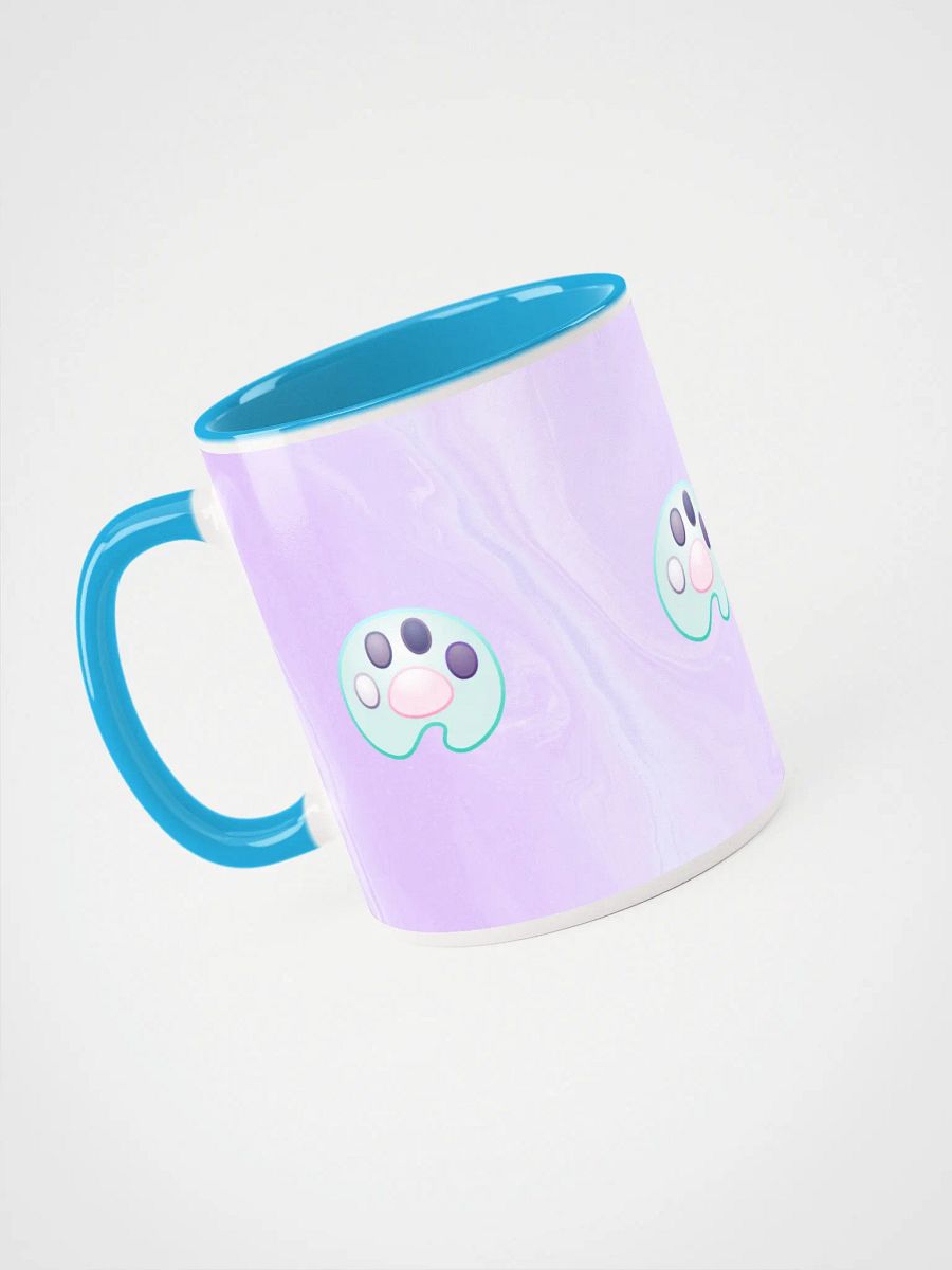 Squibble Design Paw Logo Purple Marbled Mug product image (5)